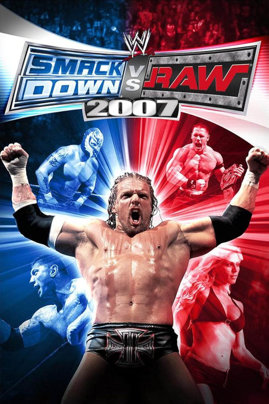 WWE SmackDown vs. Raw 2007 cover art